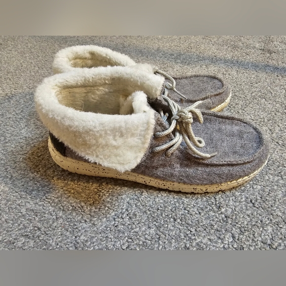 Hey Dude Britt Charcoal Women's Size 6 - Picture 7 of 9